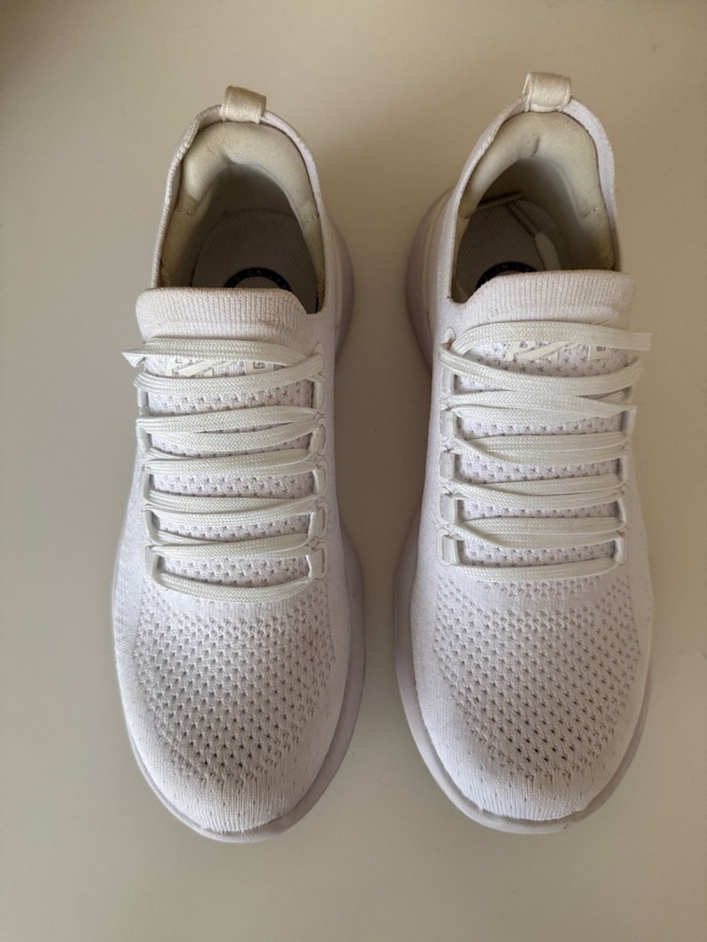 APL White TechLoom Breeze Sneakers 6.5
